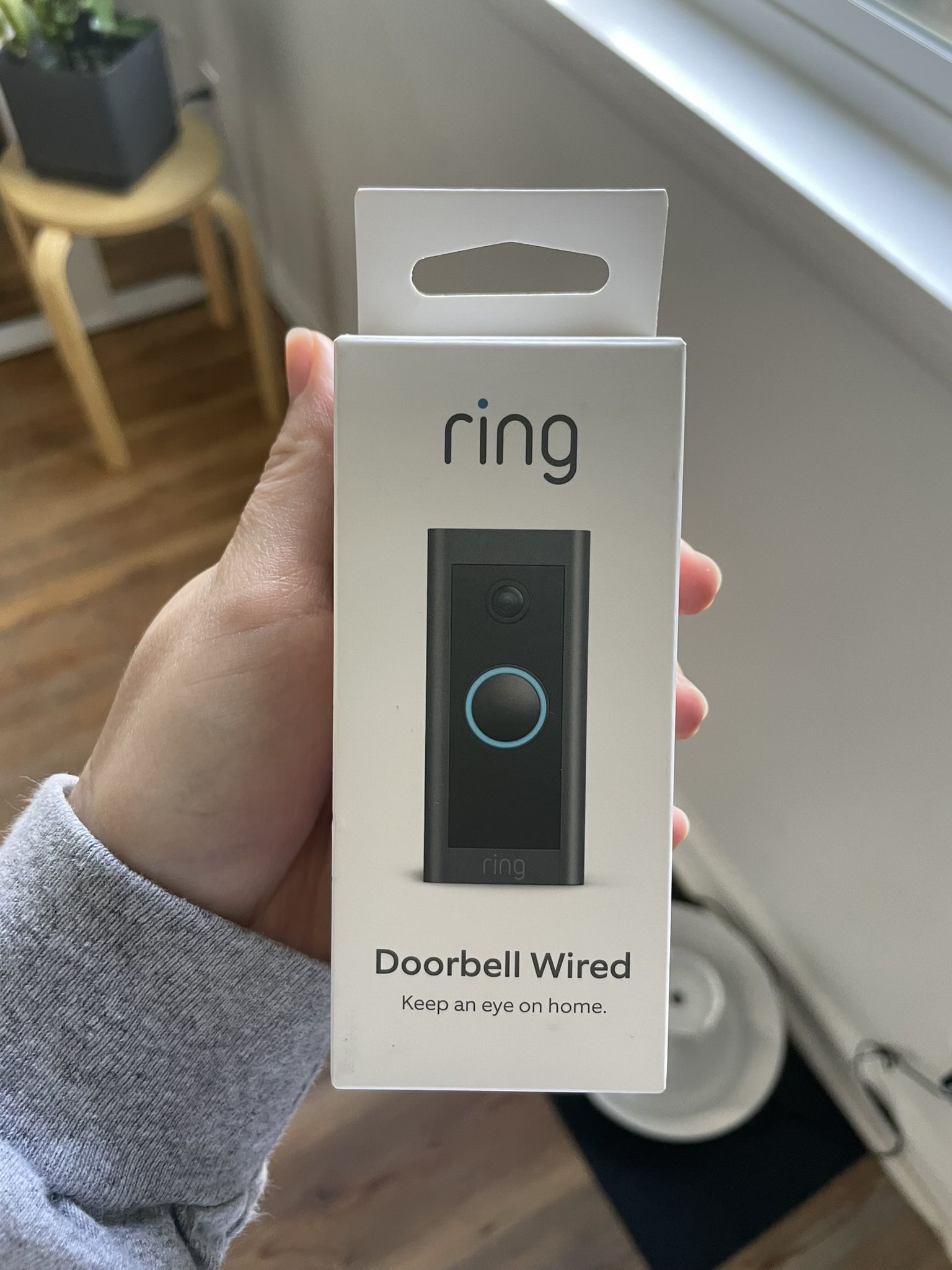 Ring Video Doorbell Wired - Black 