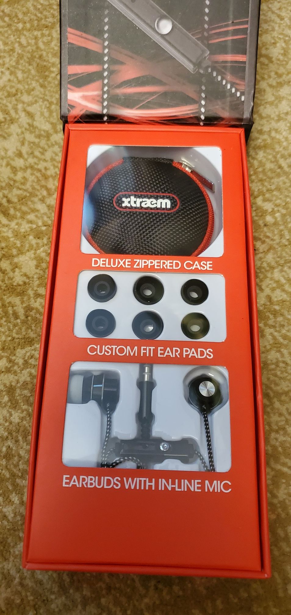 ProSeries premium cloth cord buds with case