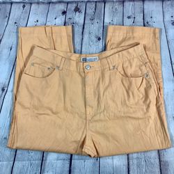 Faded Glory Tangerine Capri Pants Size 16