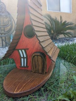 Whimsical Schoolhouse/ Birdhouse