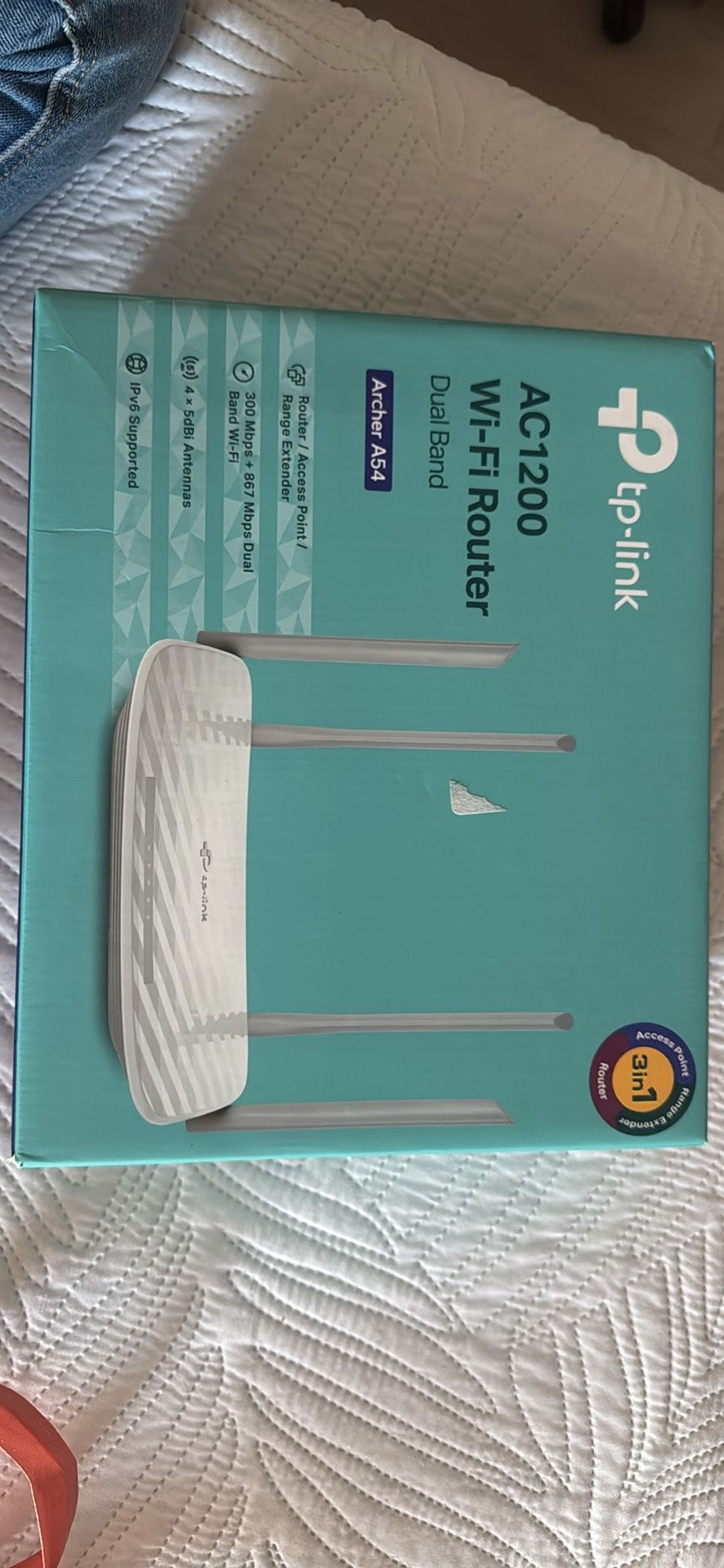 TP Link AC1200 WiFi Router