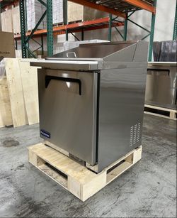 🧊 Chumart 1 Door 27 1/2" Sandwich Salad Prep Table Commercial NSF ETL