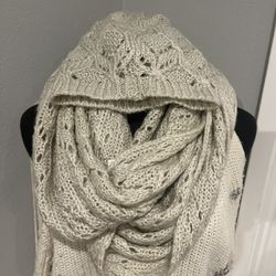 Fashionable Women scarf/wrap with matching hat  in bundle  .