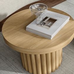 Fluted Coffee Table 