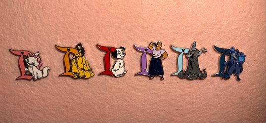 2024 hidden Mickey d pins
