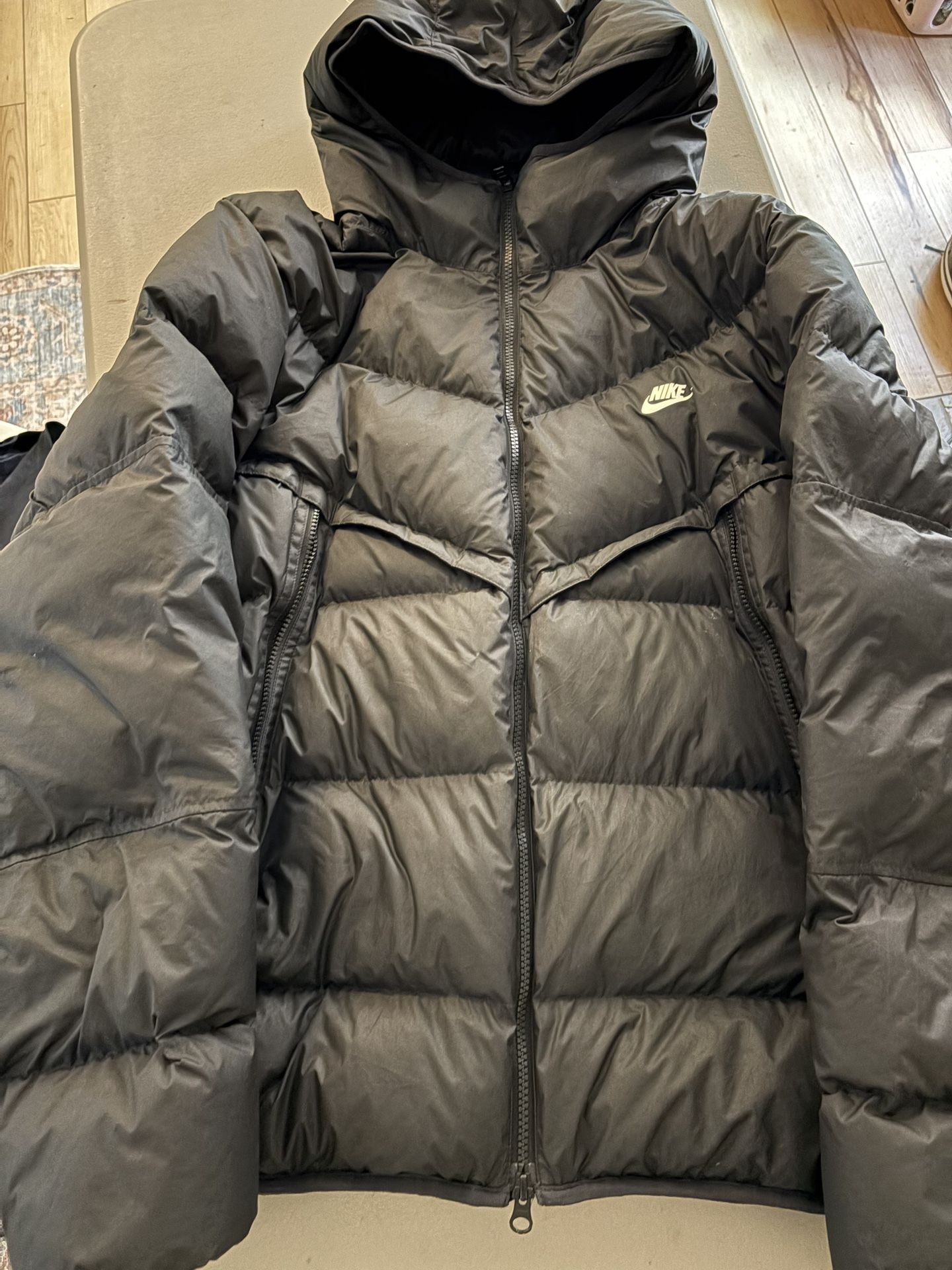 Black Nike puffer