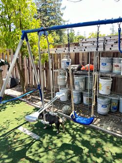 Metal Swing Set