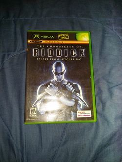 Xbox The Chronicles Of Riddick Escape From Butcher Bay