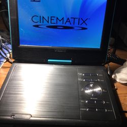 Cinematix portable dvd player
