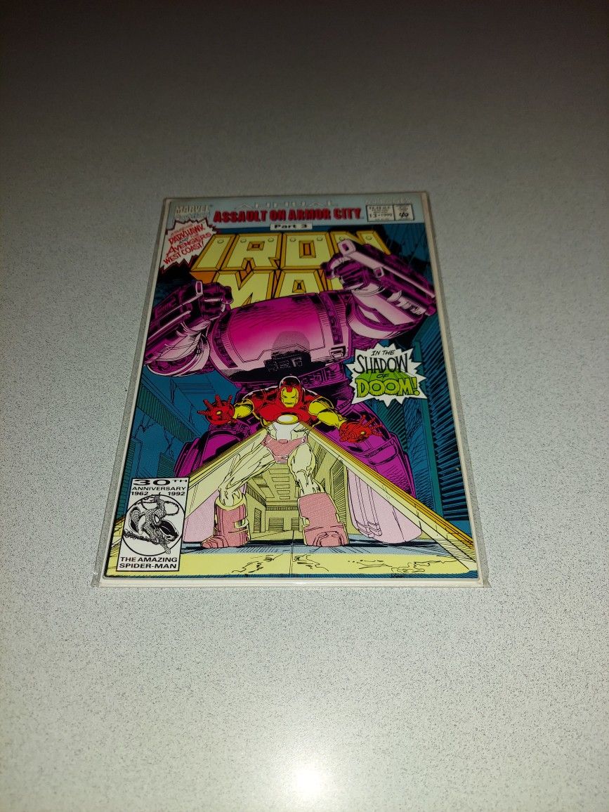 1992 IRON MAN #13 COMIC BAGGED AND BOARDED