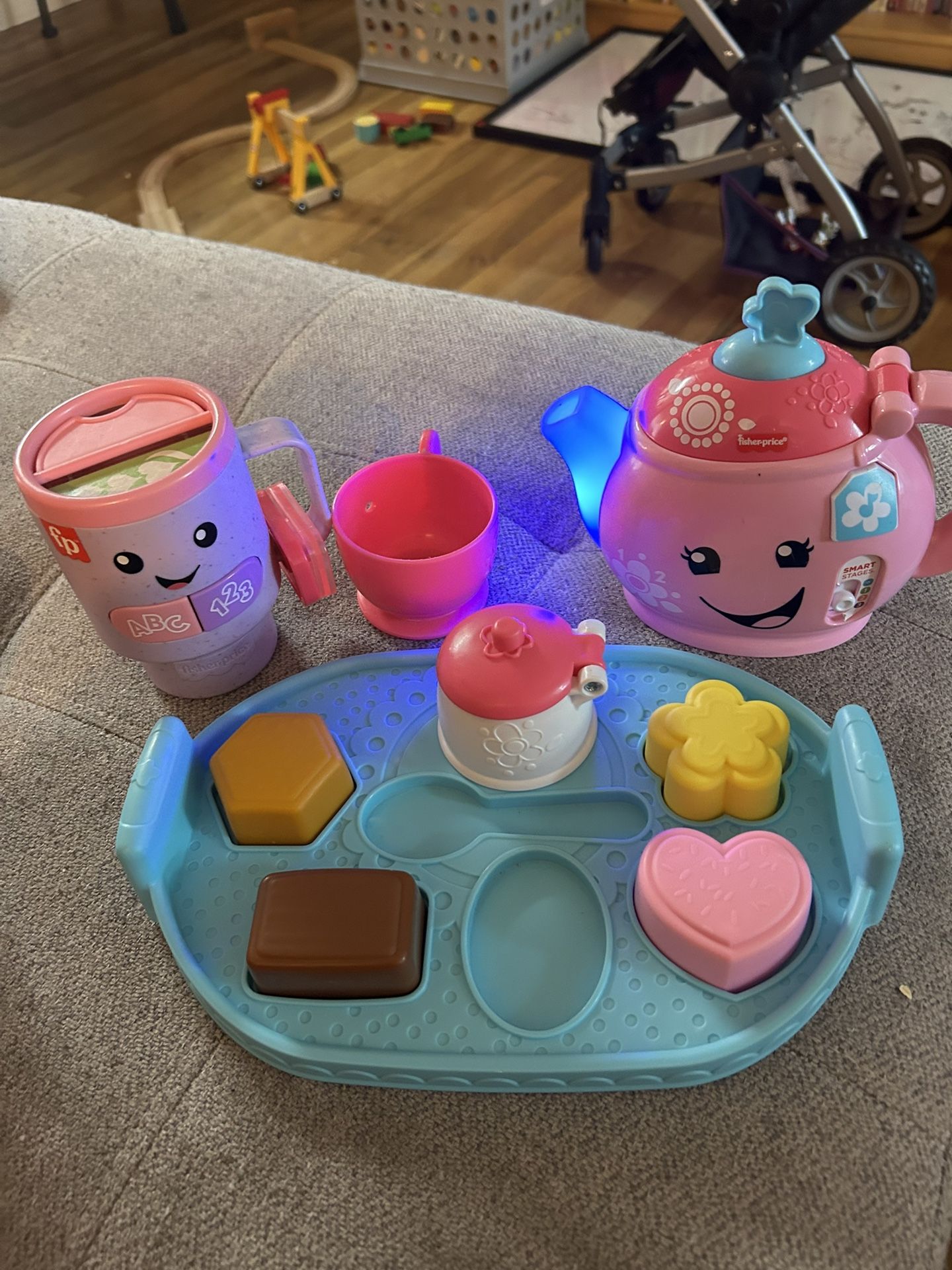 Fisher Price Tea Set Plus Coffee Mug 