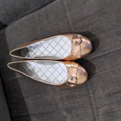 Champagne Qupid Flats