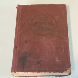 Antique 1914 Websters Elementary School Dictonary Hardcover

 Cash Only 