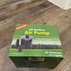 Coghlans 4D Battery Air Pump With Attachments 