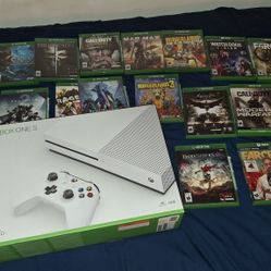 Xbox One S With Games