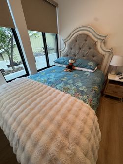 Queen bed frame
