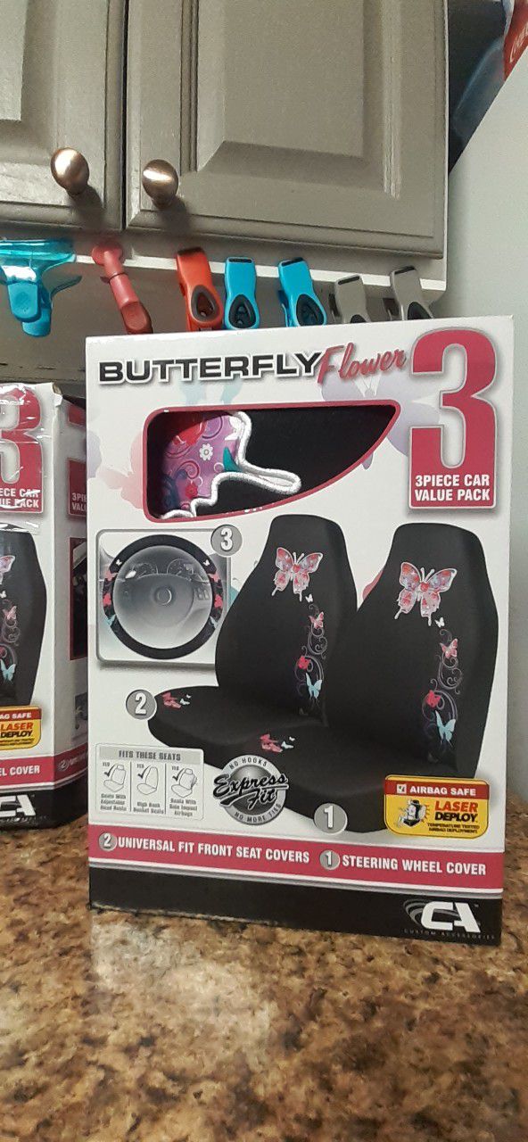 SEAT COVERS NEW IN BOX BUY 1 GET 1 HAFE PRICE 
