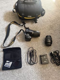 Nikon D3000 DSLR Camera with 18-55mm and