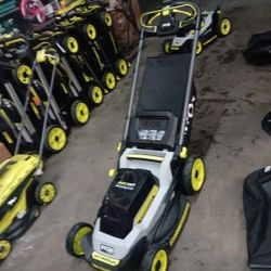 RYOBI 40V CORDLESS BRUSHLESS LAWMOWER PUSH 