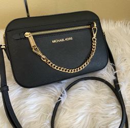Michael Kors Black Chain Crossbody 