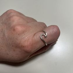 🌊Wave Ring 925 Sterling Silver 