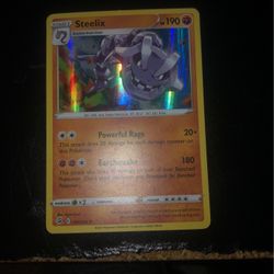 Steelix Pokémon Card Hp 190 