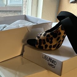 Leopard Heels 