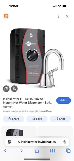 In Sinkerator Invite Series Hot 150