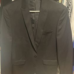 New Men’s Black Jacket 40R 100% Wool