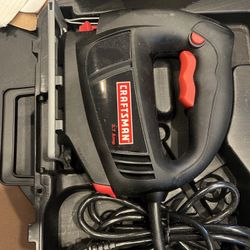 Craftsman 3.7 Amp Corded Jigsaw w/ Hard Case & Manual