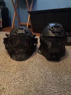 Airsoft helmet/mask