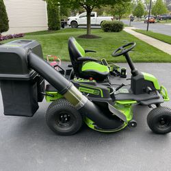 GreenWorks CrossoverT Electric Riding Mower 42”