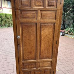 Antique Oak Armoire 