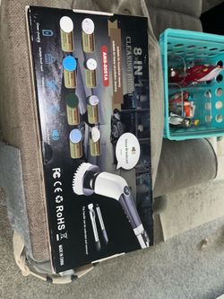 YKYI 8-in-1 Cordless Electric Spin Scrubber (Model ANS-8051A)
