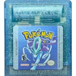 Pokémon Crystal GameBoy Color