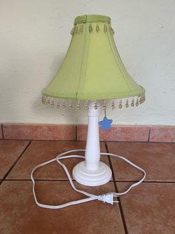 Medium Wooden Child Lamp
