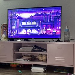Pink Locker Tv Stand 