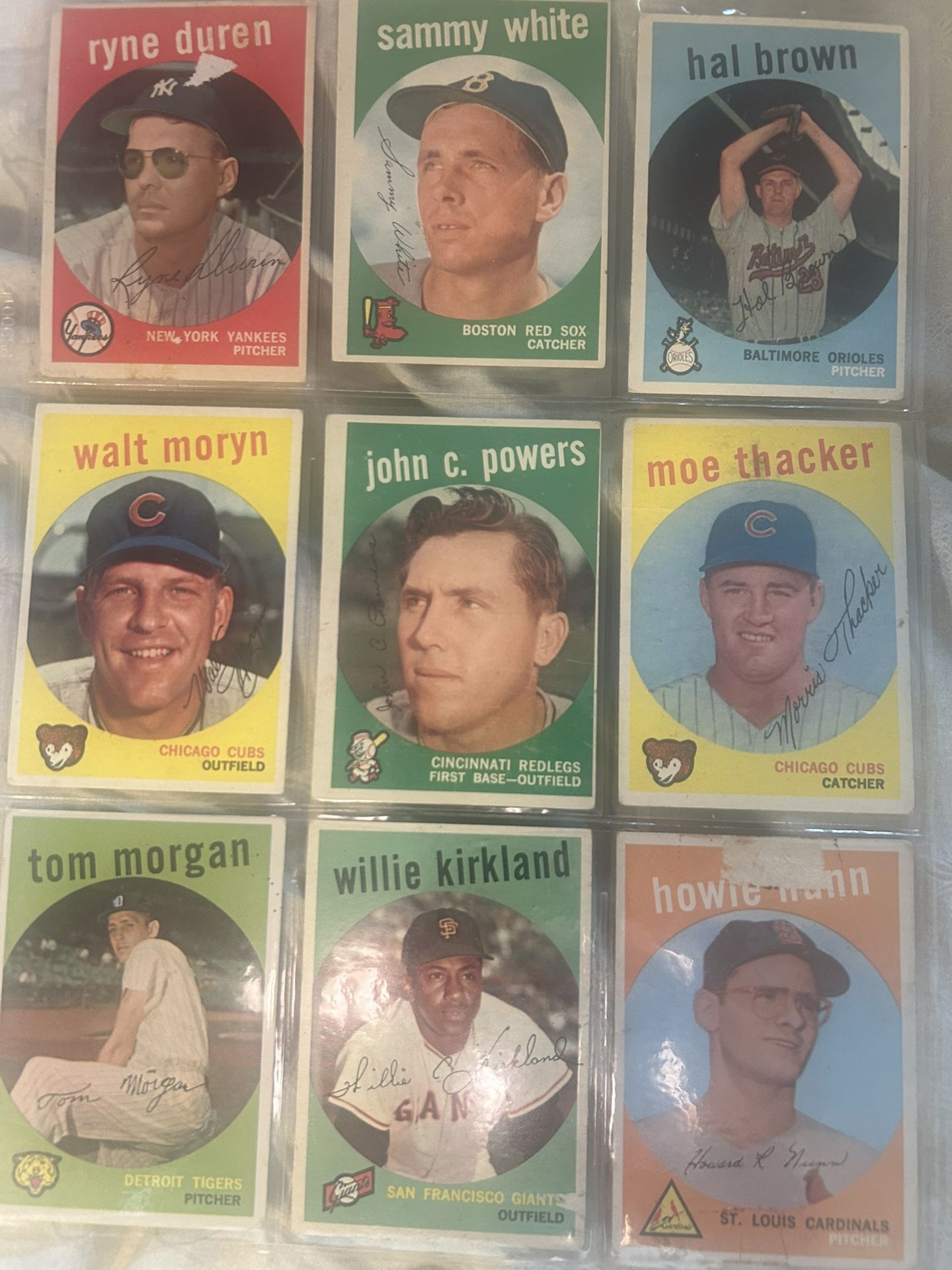 1959 Topps Baseball Hi # S