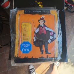 Magician Costume Child Boy Size 10 -12