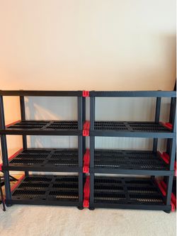 Set of 2 Heavy Duty Storage Shelves