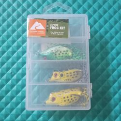 Ozark Trail 3 Piece Frog Lures 