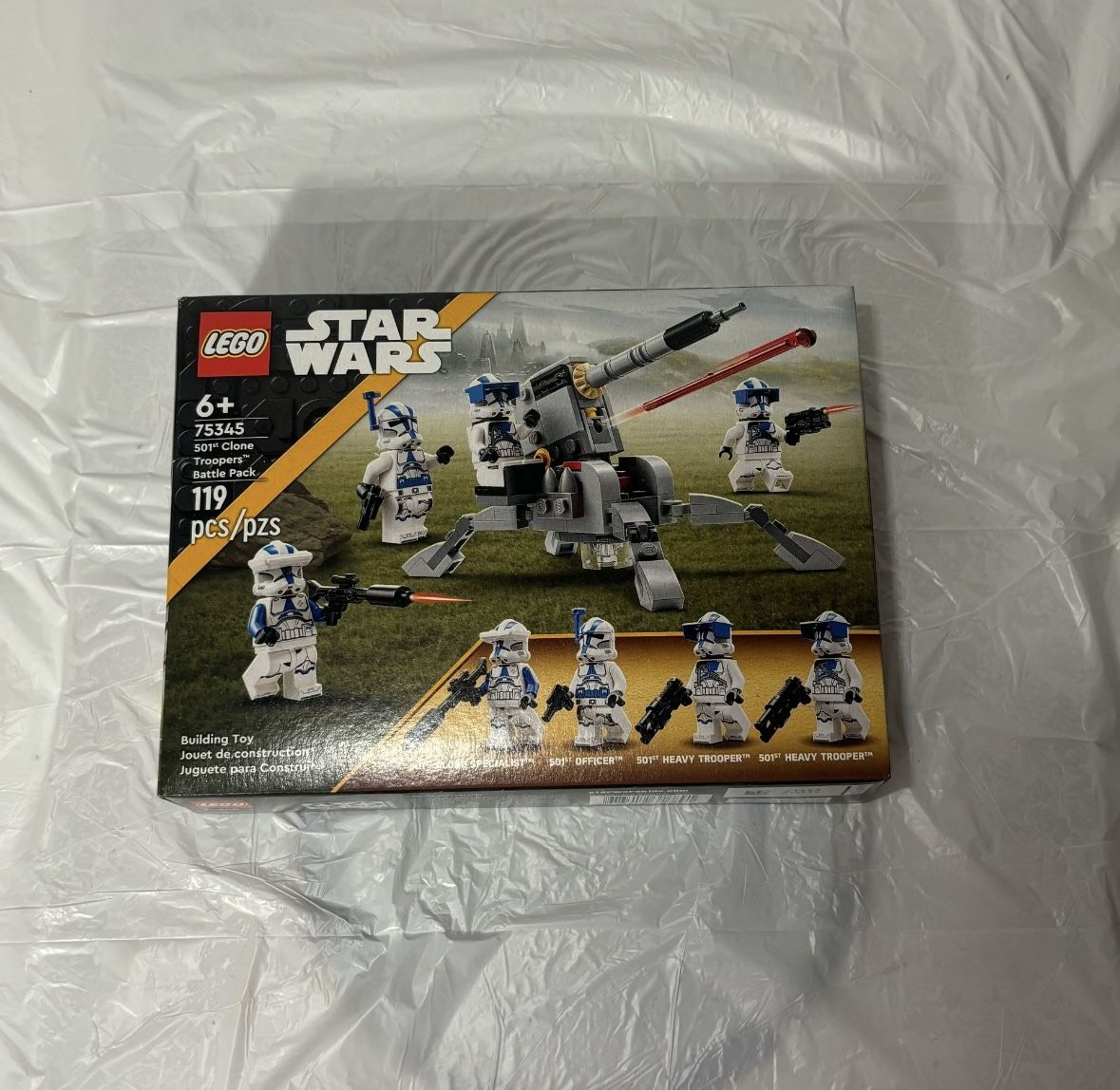 LEGO Star Wars 501st Clone Troopers Battle Pack Set 75345