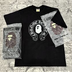 Chrome Hearts x BAPE T Shirt Size M NEW