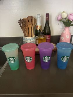 Starbucks Color Changing Cups Hot/Cold