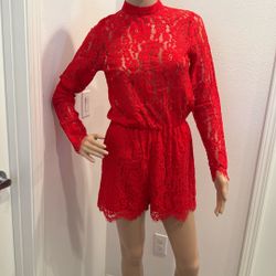 Lace Elegant Romper 