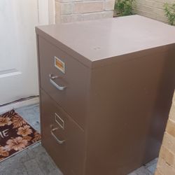 2 Drawer File Cabinet 