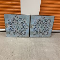 2 Matching Wall Art 