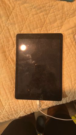 Space grey iPad
