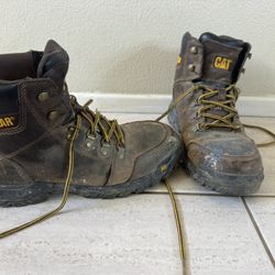 Boots 🥾 Caterpillar Steel Toe Size 9 Men