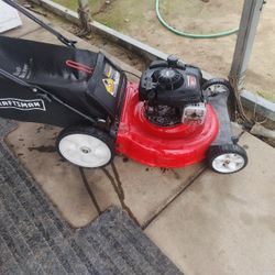 Gr Machine Push Lawn Mower Runs Good $140